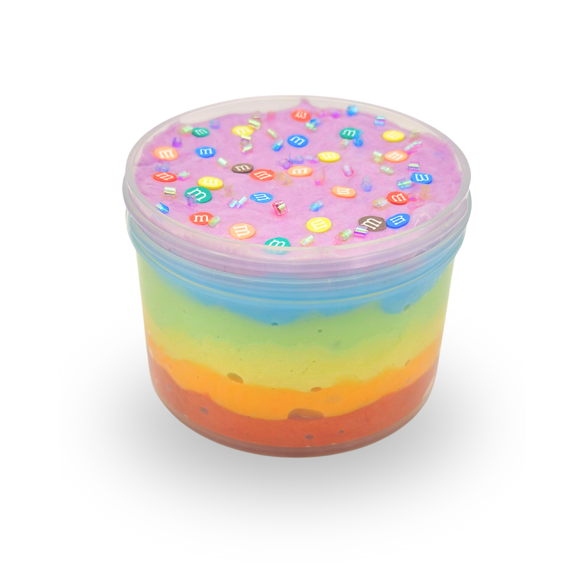 rainbow candy slime